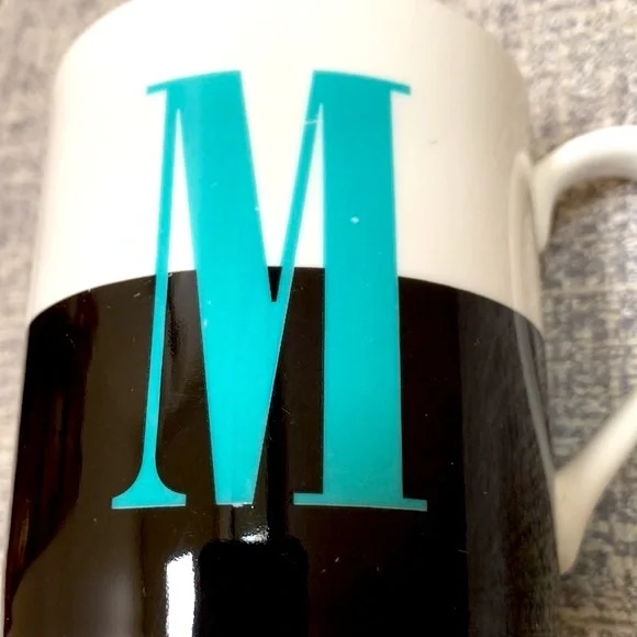🔹Kate Spade New York Lenox Monogram “M” Coffee Mug / Cup… - Picture 5 of 5